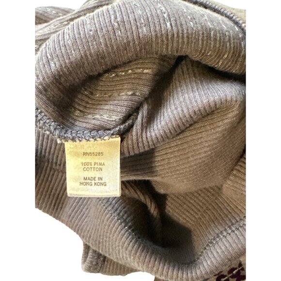 💖EXPRESS grey zig zag sequin tank top size medium - Picture 6 of 6